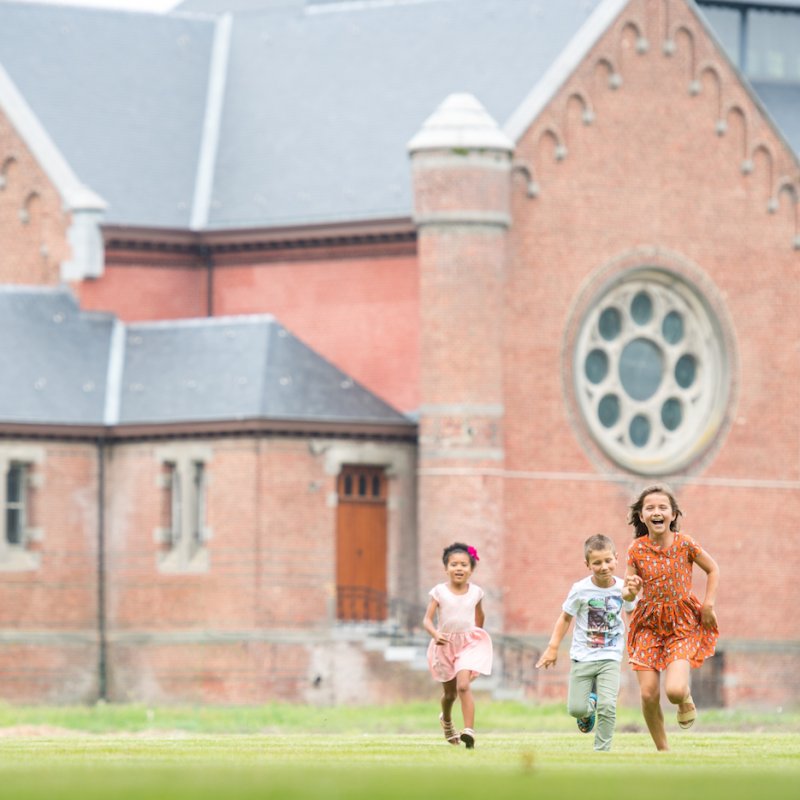 Merksplas, België, kinderen, Kapel, sfeerbeeld; 2016;Raf Ketelslagers