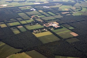 Luchtfoto van Wortel-Kolonie, België (c) Ludo Verhoeven